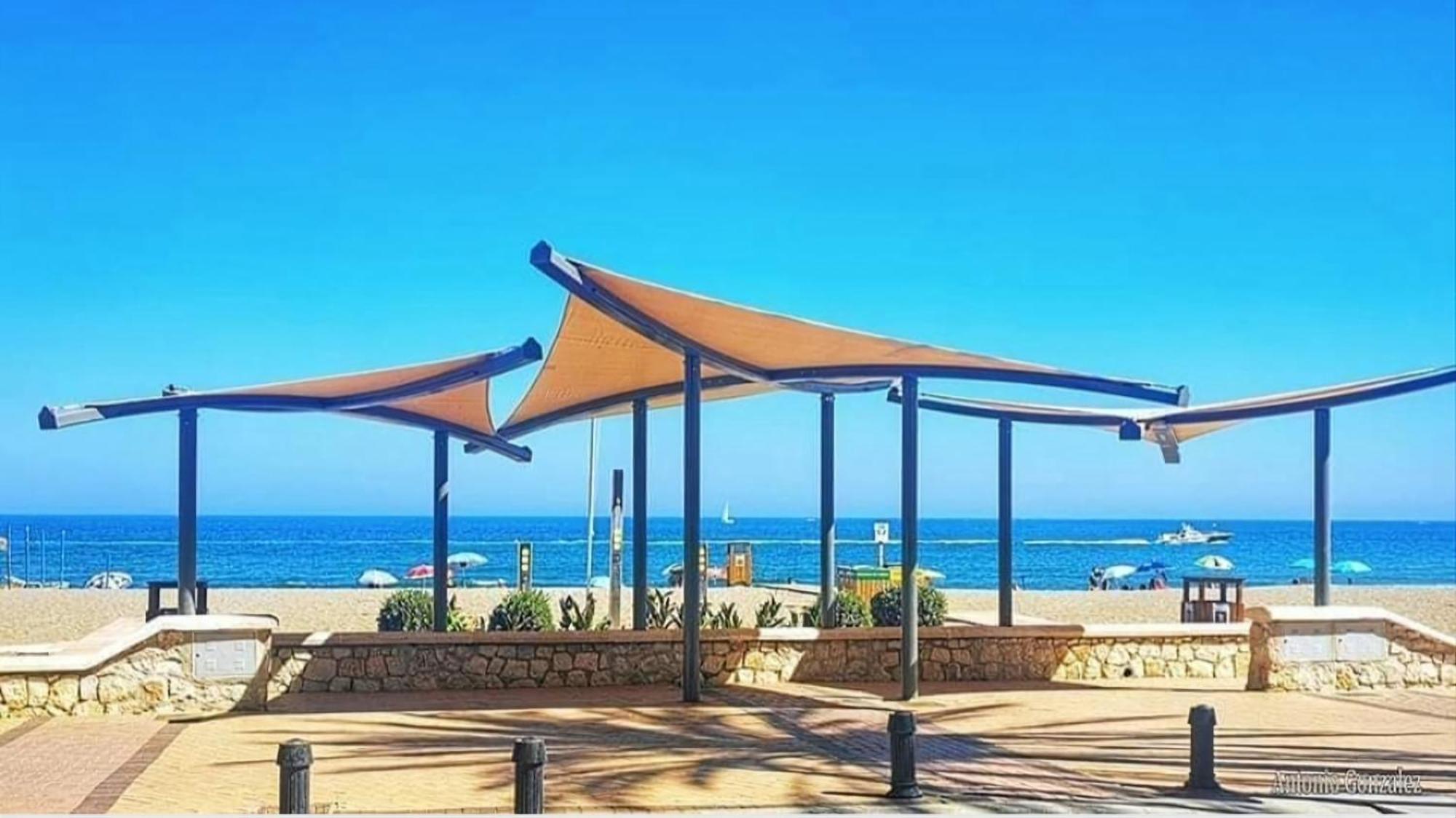 Luxury Beachfront Apartment With Pool, Sauna, Fitness And Gym In Province Malaga, Andalusia Mijas Buitenkant foto